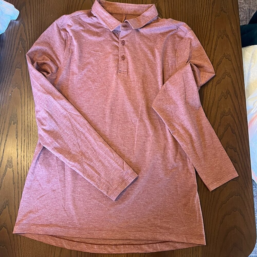 Lululemon long sleeve polo